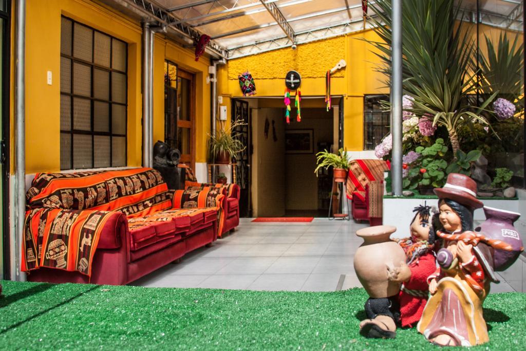 Hostal Santa Rosa クスコ エクステリア 写真