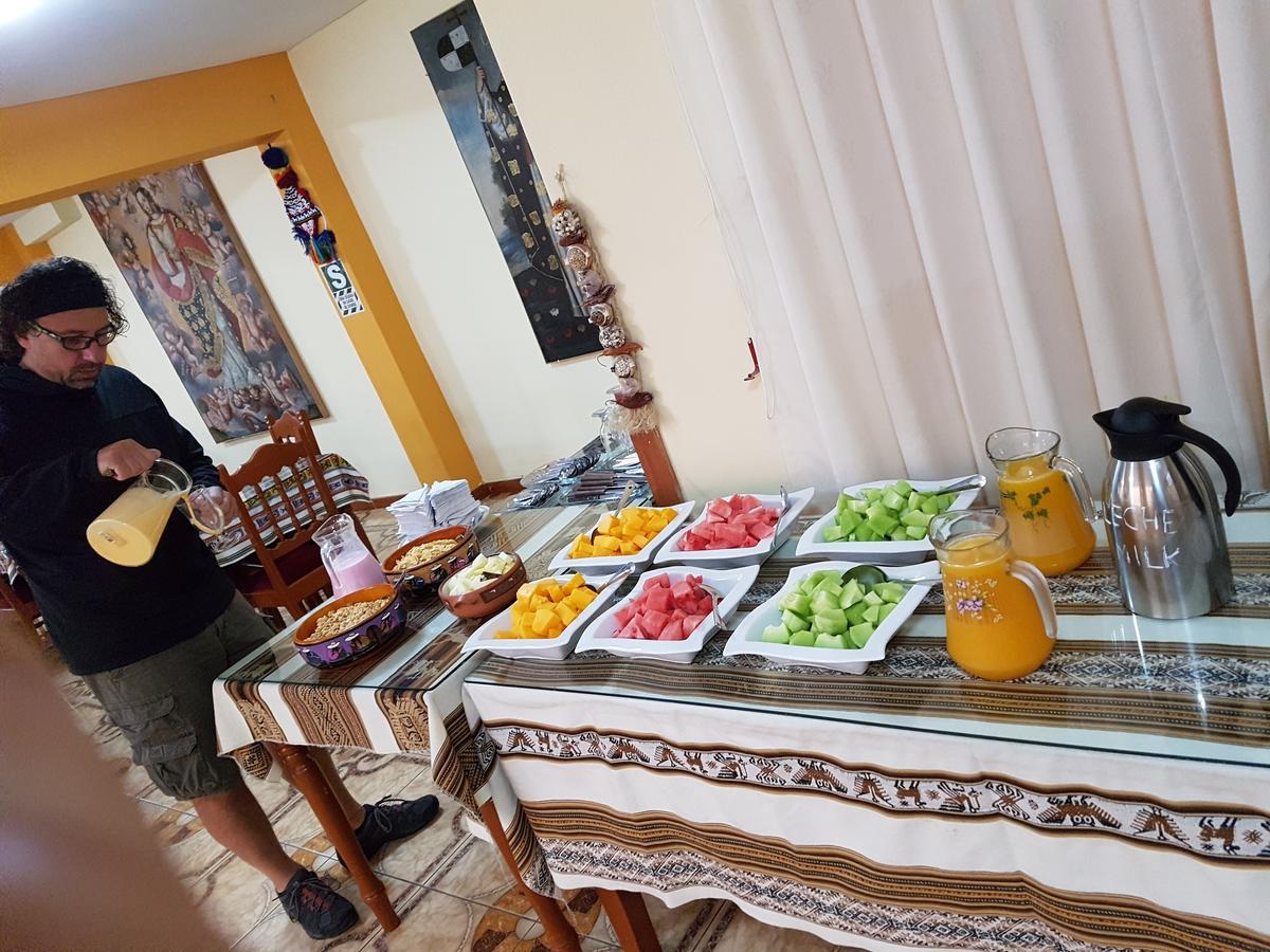 Hostal Santa Rosa クスコ エクステリア 写真
